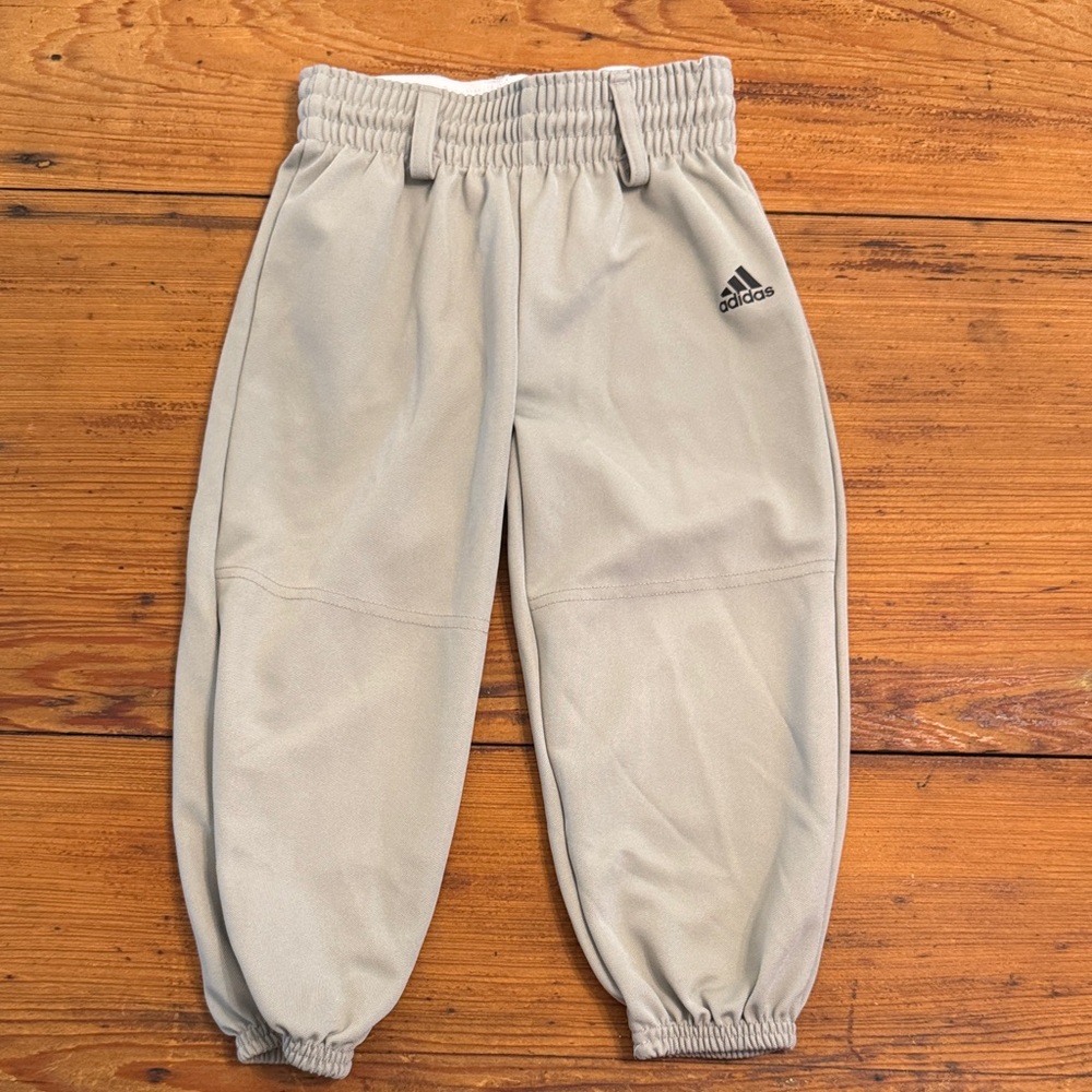 Adidas Kids Light Gray Baseball pants